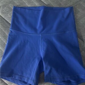 Aritzia TNA Electric Blue Bike Shorts
